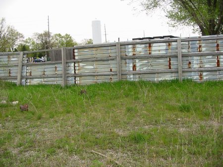 Commerce Drive-In Theatre - Fence